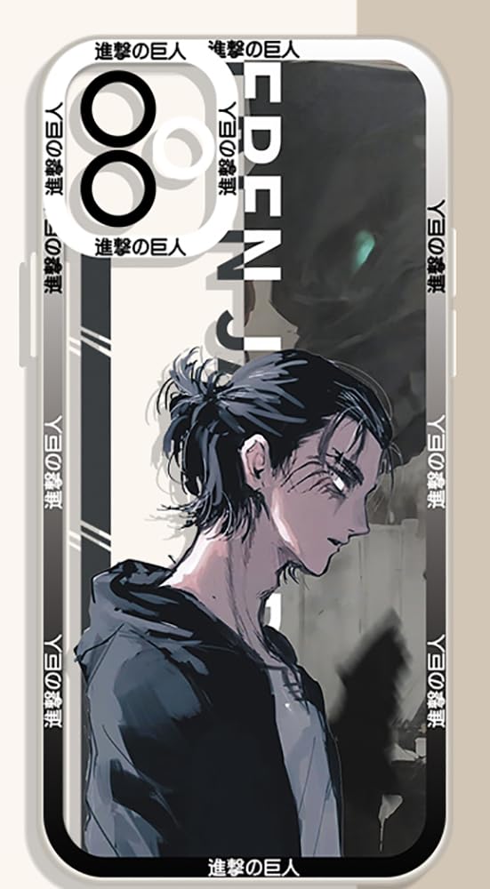 ★進撃の巨人スマホケース・リヴァイ&エレン★ Amazon.co.jp: スマホケース 進撃の巨人 自由の翼 エレン